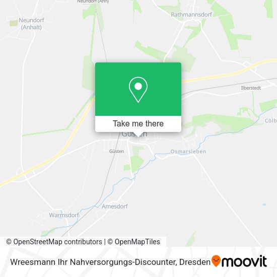Карта Wreesmann Ihr Nahversorgungs-Discounter