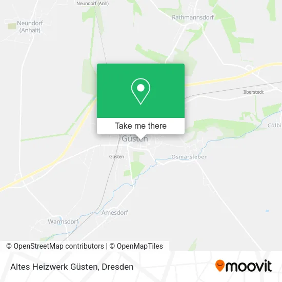 Карта Altes Heizwerk Güsten