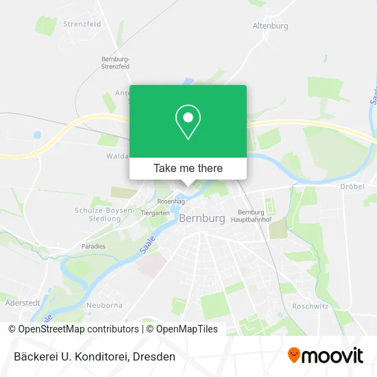 Карта Bäckerei U. Konditorei