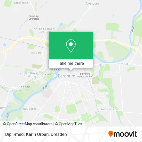 Карта Dipl.-med. Karin Urban