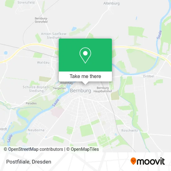 Postfiliale map