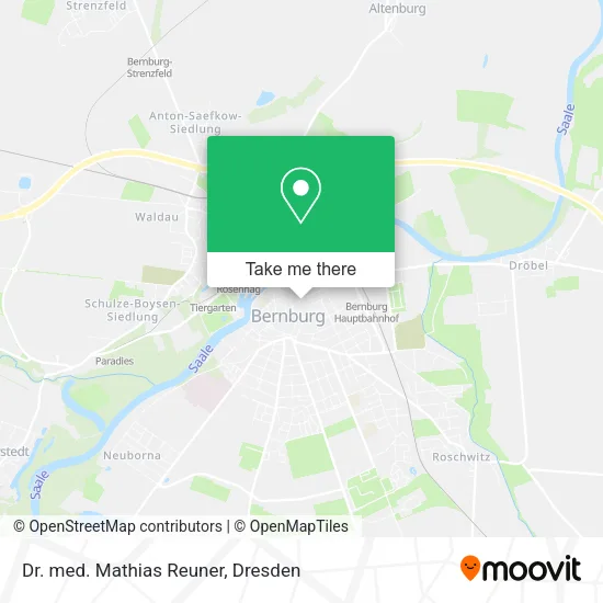 Карта Dr. med. Mathias Reuner