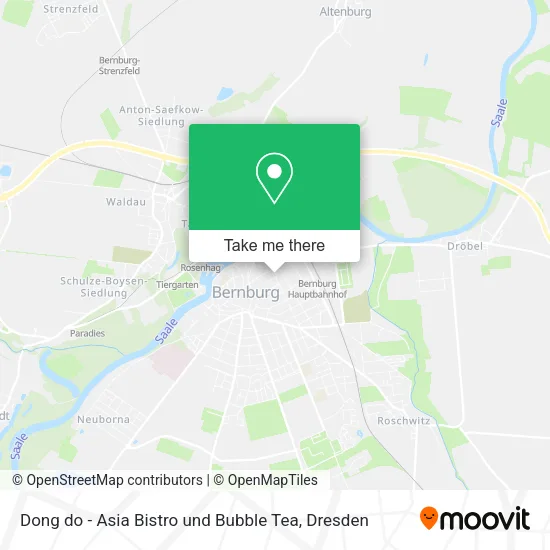 Карта Dong do - Asia Bistro und Bubble Tea