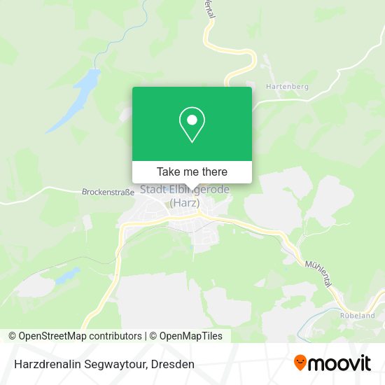 Карта Harzdrenalin Segwaytour
