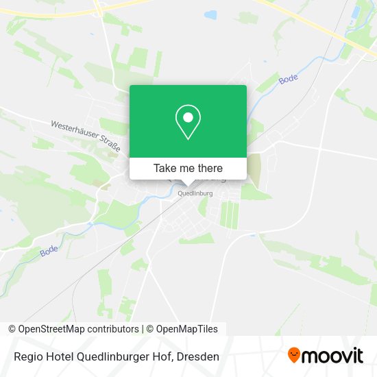 Карта Regio Hotel Quedlinburger Hof