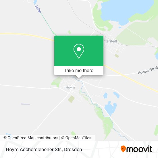Карта Hoym Ascherslebener Str.