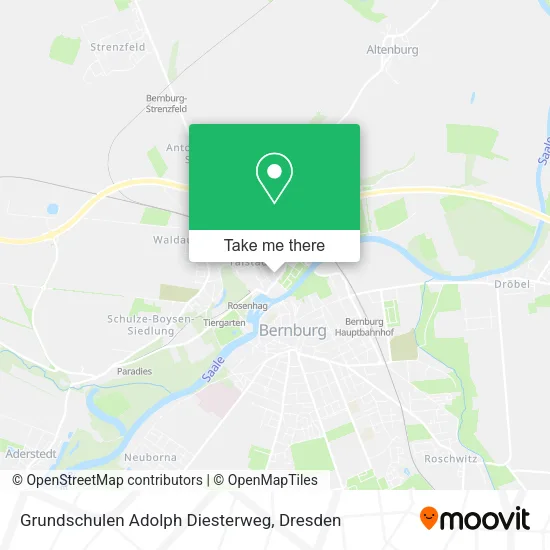 Карта Grundschulen Adolph Diesterweg