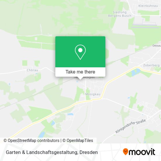 Карта Garten & Landschaftsgestaltung