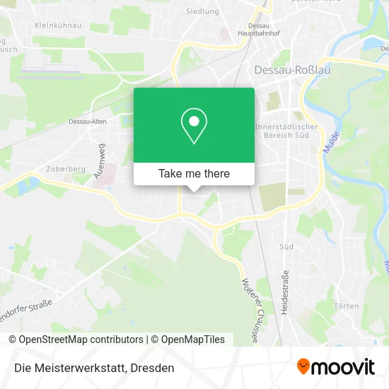 Карта Die Meisterwerkstatt