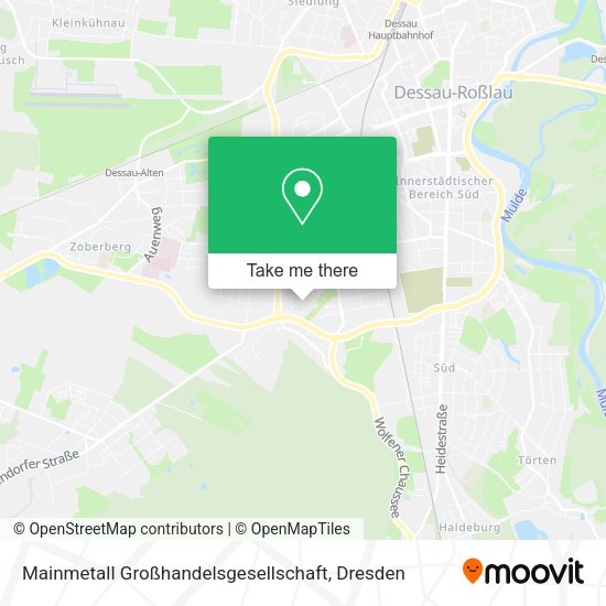 Карта Mainmetall Großhandelsgesellschaft