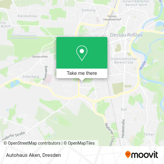Карта Autohaus Aken