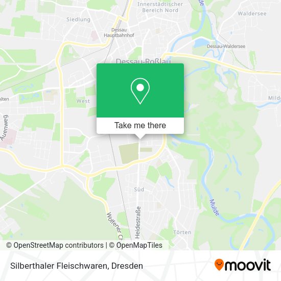 Карта Silberthaler Fleischwaren