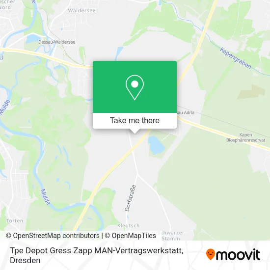 Карта Tpe Depot Gress Zapp MAN-Vertragswerkstatt