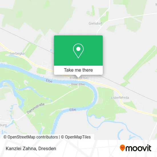 Карта Kanzlei Zahna