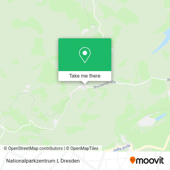 Карта Nationalparkzentrum I