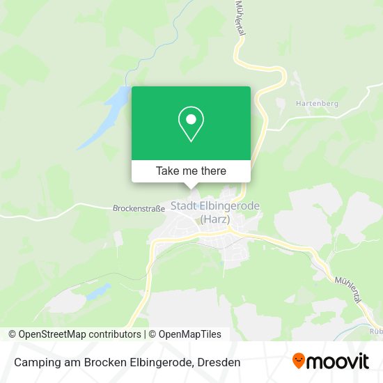 Карта Camping am Brocken Elbingerode