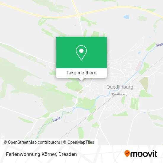 Карта Ferienwohnung Körner