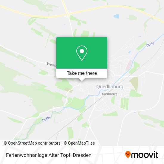 Карта Ferienwohnanlage Alter Topf