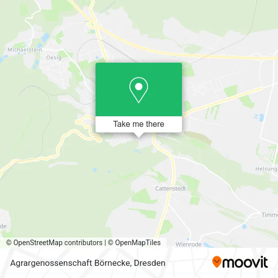 Карта Agrargenossenschaft Börnecke