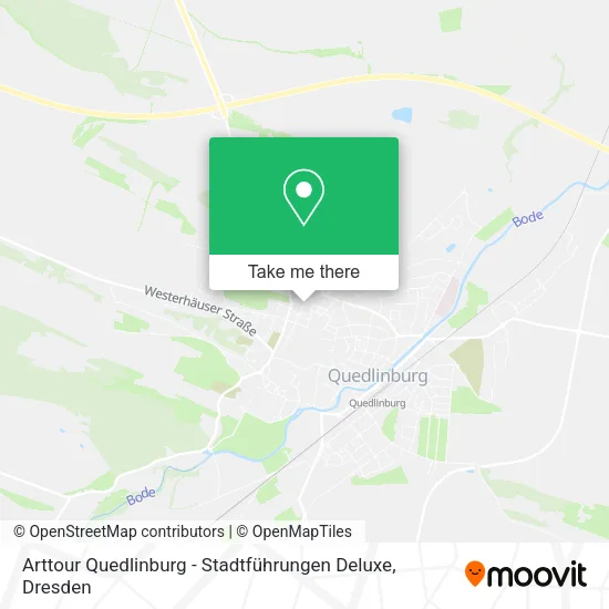 Карта Arttour Quedlinburg - Stadtführungen Deluxe