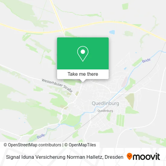 Карта Signal Iduna Versicherung Norman Halletz
