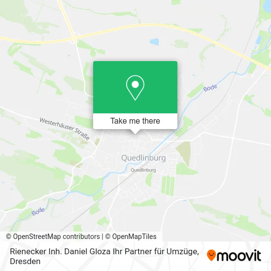 Карта Rienecker Inh. Daniel Gloza Ihr Partner für Umzüge