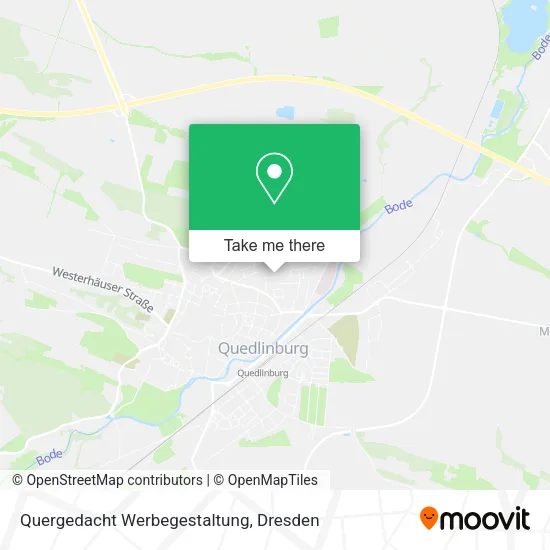 Карта Quergedacht Werbegestaltung