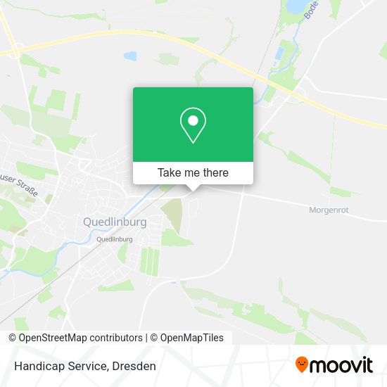 Handicap Service map