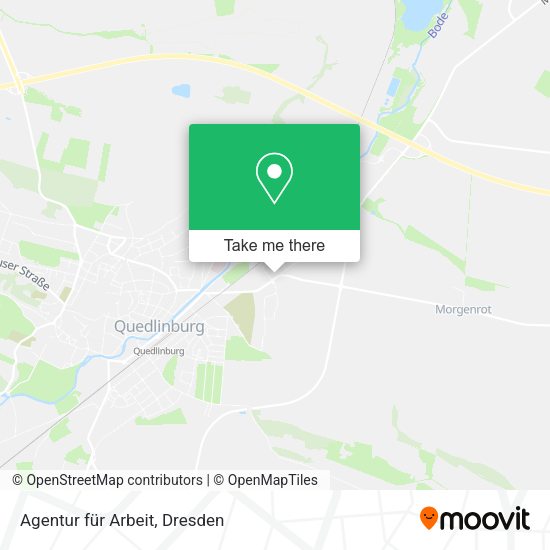 Карта Agentur für Arbeit
