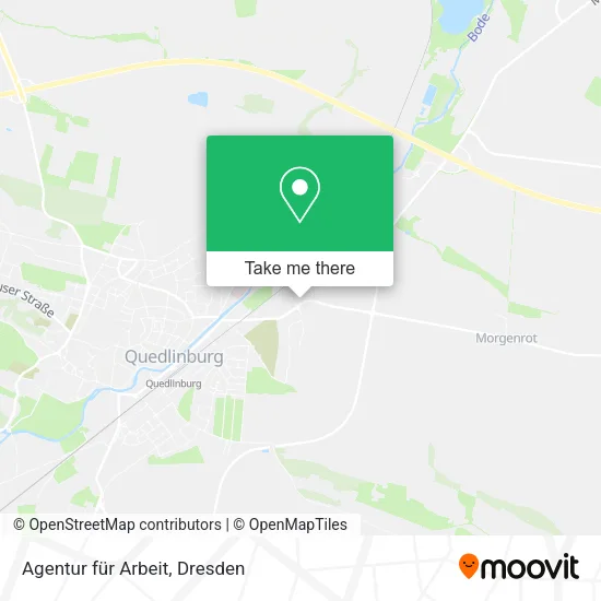 Карта Agentur für Arbeit