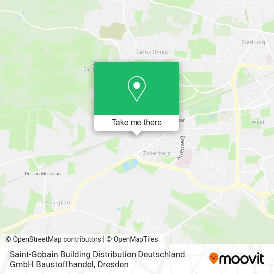 Карта Saint-Gobain Building Distribution Deutschland GmbH Baustoffhandel