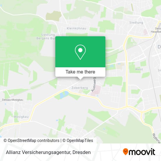 Карта Allianz Versicherungsagentur