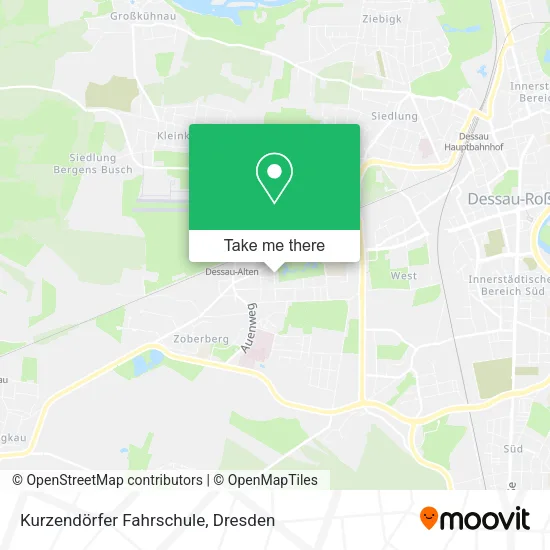 Карта Kurzendörfer Fahrschule