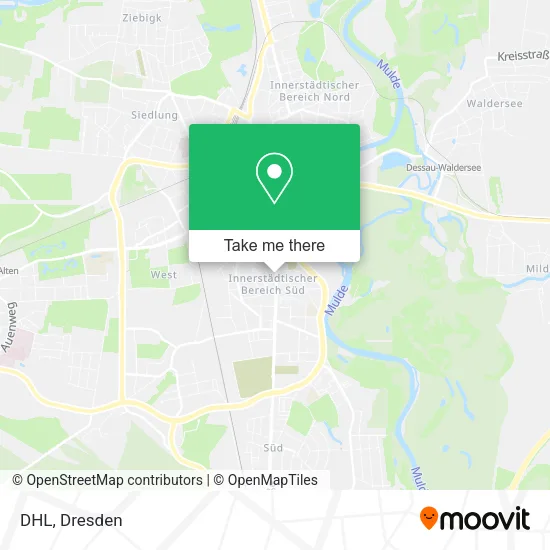 DHL map
