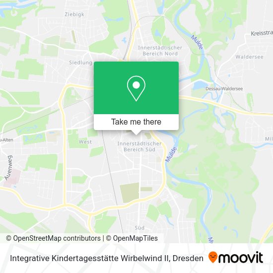 Карта Integrative Kindertagesstätte Wirbelwind II