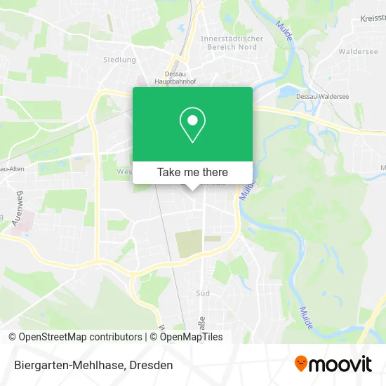 Карта Biergarten-Mehlhase