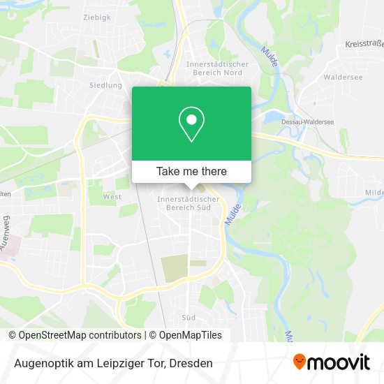 Карта Augenoptik am Leipziger Tor