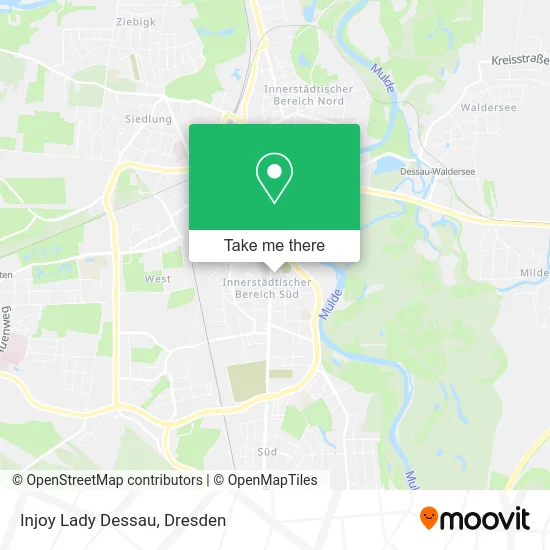 Injoy Lady Dessau map