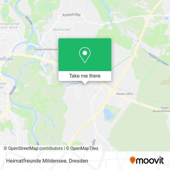 Карта Heimatfreunde Mildensee