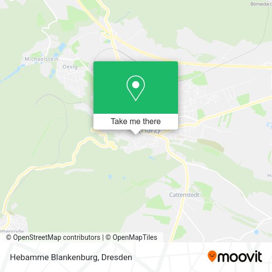 Карта Hebamme Blankenburg
