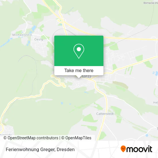 Карта Ferienwohnung Greger