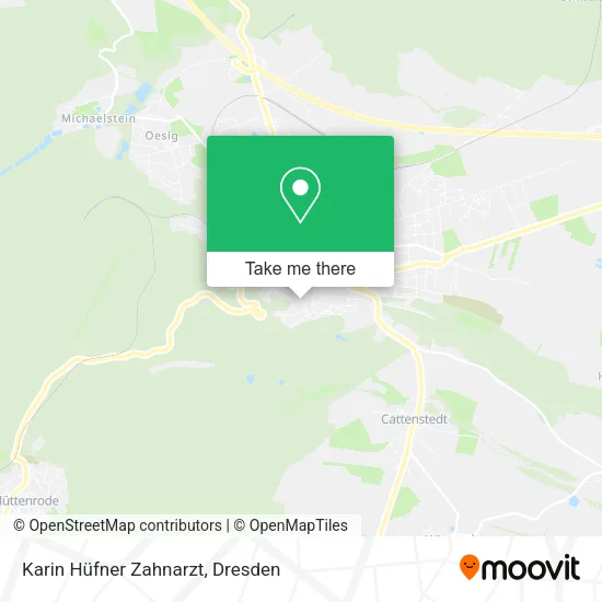 Karin Hüfner Zahnarzt map