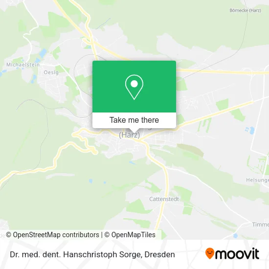 Dr. med. dent. Hanschristoph Sorge map