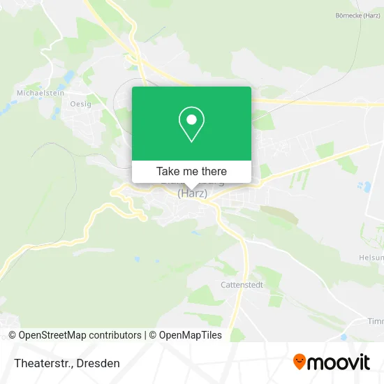 Карта Theaterstr.