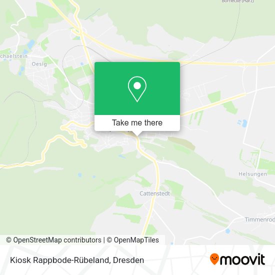Карта Kiosk Rappbode-Rübeland