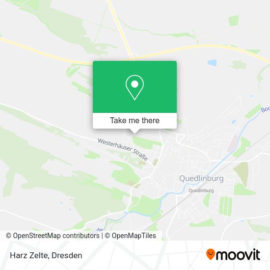 Карта Harz Zelte