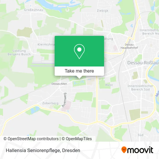 Карта Hallensia Seniorenpflege