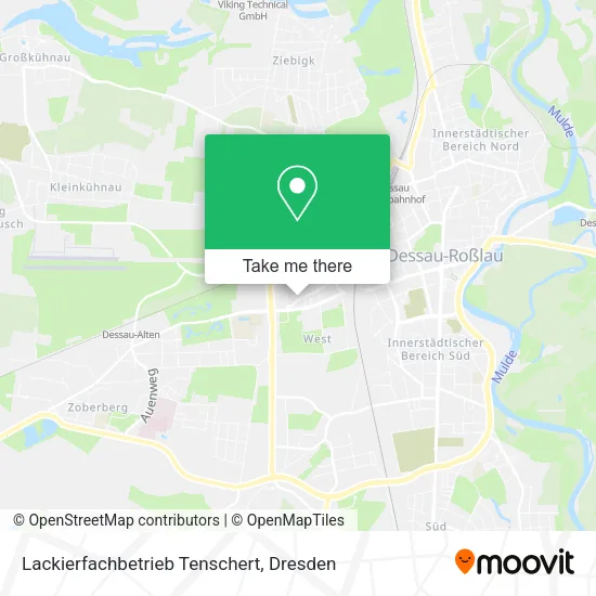 Карта Lackierfachbetrieb Tenschert