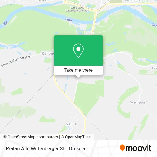 Карта Pratau Alte Wittenberger Str.