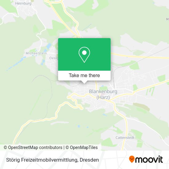 Карта Störig Freizeitmobilvermittlung
